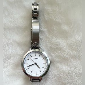 Silver Fossil Bracelet Watch